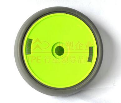 TPE材料包胶ABS轮子产品图